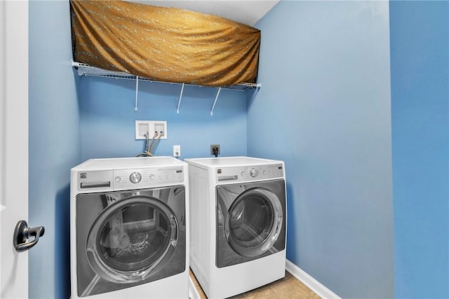 2972 Cross Creek Ct, Hampton, PA 15044 - washroom with independent washer and dryer and baseboards
