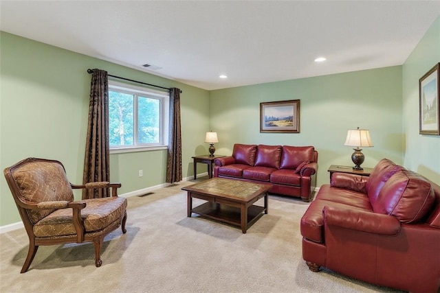 2972 Cross Creek Ct, Hampton, PA 15044 - living room with light colored carpet and recessed lighting
