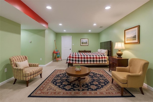 2972 Cross Creek Ct, Hampton, PA 15044 - bedroom featuring carpet and recessed lighting