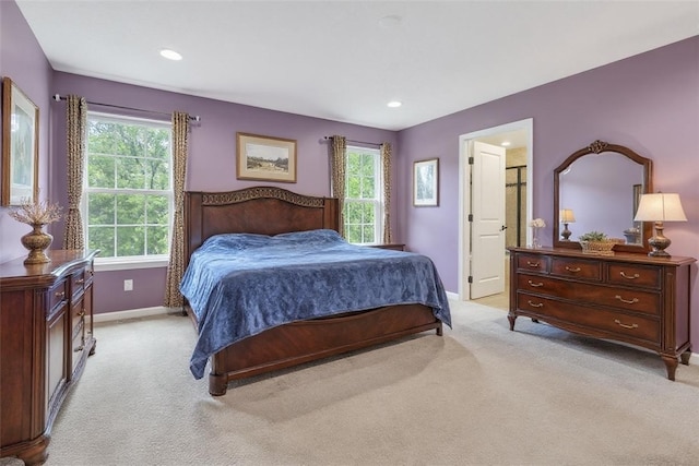 2972 Cross Creek Ct, Hampton, PA 15044 - bedroom featuring light colored carpet and recessed lighting