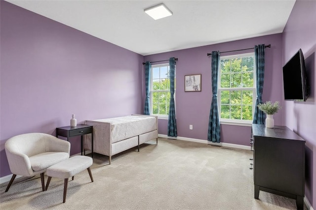 2972 Cross Creek Ct, Hampton, PA 15044 - bedroom with baseboards and light colored carpet