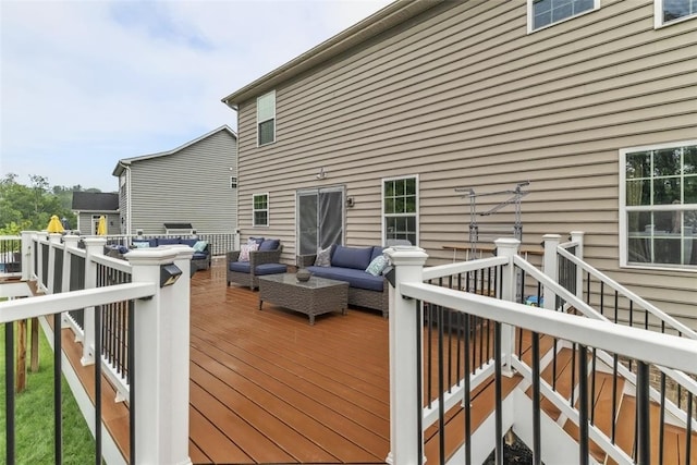 2972 Cross Creek Ct, Hampton, PA 15044 - wooden deck featuring an outdoor living space