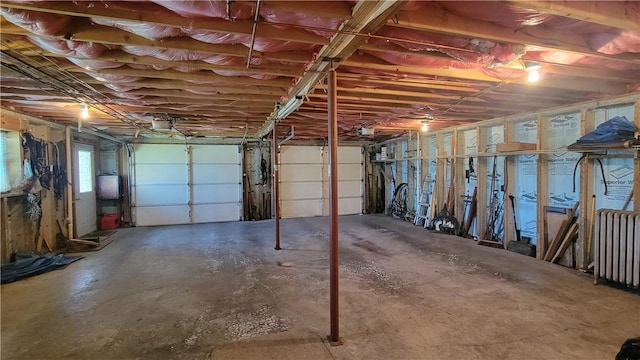 287 School Ave, Conemaugh Twp Som, PA 15937 - garage featuring radiator