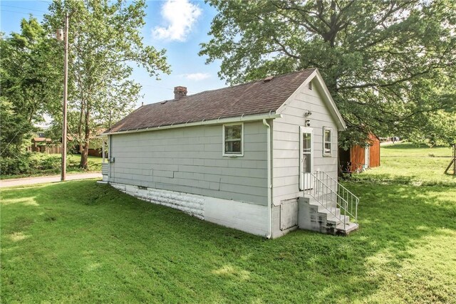209 George St, Farrell, PA 16121 - view of outdoor structure with entry steps