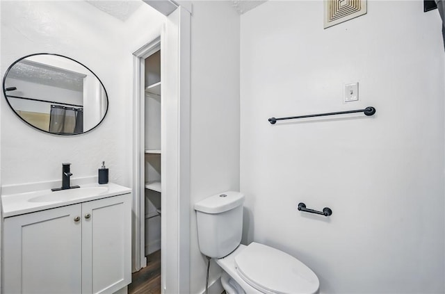 209 George St, Farrell, PA 16121 - full bath with vanity and wood finished floors