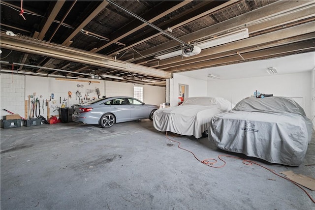 2403 Jenny Lind St, Mckeesport, PA 15132 - garage featuring a garage door opener