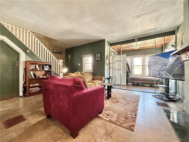 1235 Arkansas Ave, Dormont, PA 15216 - living area with stairs