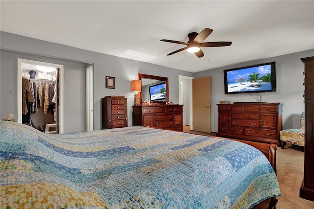 2684 3rd St, Monroeville, PA 15146 - bedroom featuring carpet flooring, ceiling fan, and a spacious closet