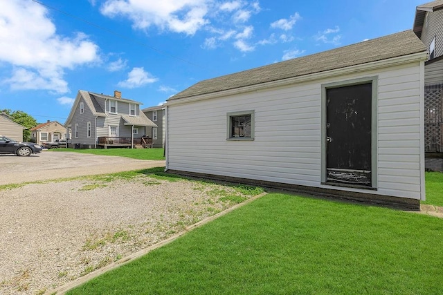 1621 4th St, New Brighton, PA 15066 - view of outdoor structure with a residential view