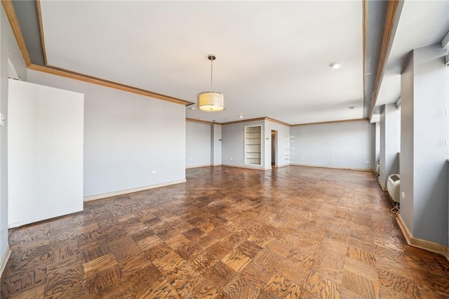 128 N Craig St Unit 703, Oakland, PA 15213 - empty room featuring baseboards and crown molding
