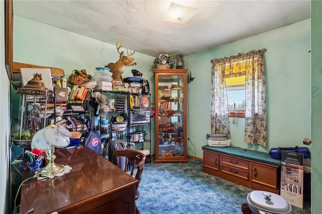 379 Airport Rd, Worthington, PA 16262 - carpeted home office with baseboards