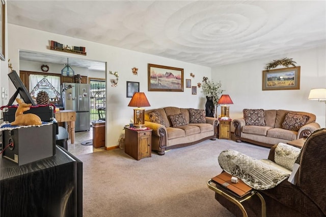 379 Airport Rd, Worthington, PA 16262 - living room with light colored carpet