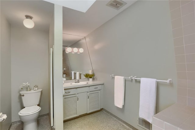 113 S Heide Ln, Peters Twp, PA 15317 - full bath with vanity and a skylight