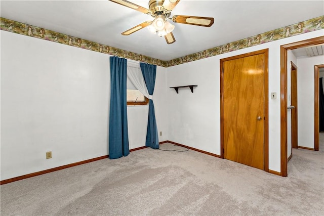 463 Thomas St, Monroeville, PA 15146 - unfurnished room with light colored carpet and ceiling fan