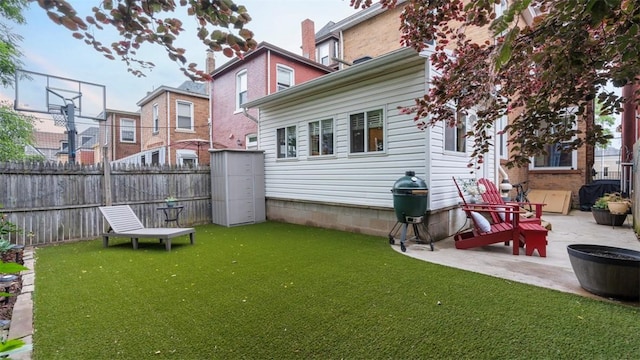 422 S Lang Ave, Point Breeze, PA 15208 - view of yard featuring a patio area