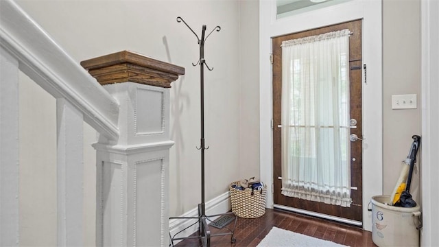 422 S Lang Ave, Point Breeze, PA 15208 - entrance foyer with hardwood / wood-style floors