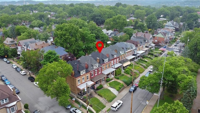 422 S Lang Ave, Point Breeze, PA 15208 - aerial perspective of suburban area