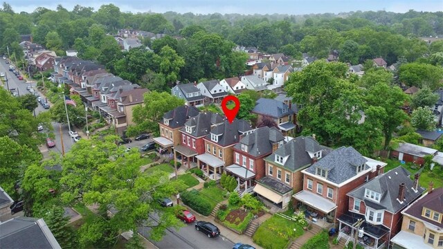 422 S Lang Ave, Point Breeze, PA 15208 - aerial perspective of suburban area