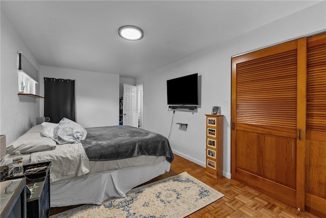 301 Chalfant St, Chalfant Boro, PA 15112 - bedroom featuring a closet and baseboards