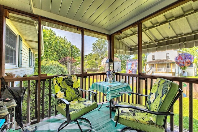354 Moween Rd, Loyalhanna, PA 15681 - view of sunroom / solarium