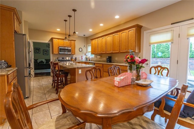 1010 Country Club Rd, Penn Twp Wml, PA 15644 - dining space featuring recessed lighting