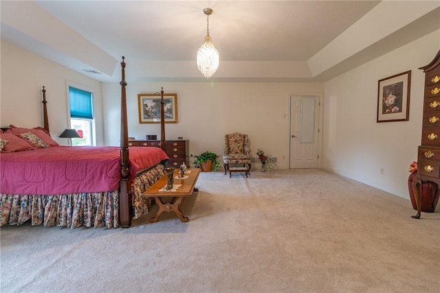 1010 Country Club Rd, Penn Twp Wml, PA 15644 - carpeted bedroom featuring a raised ceiling and baseboards