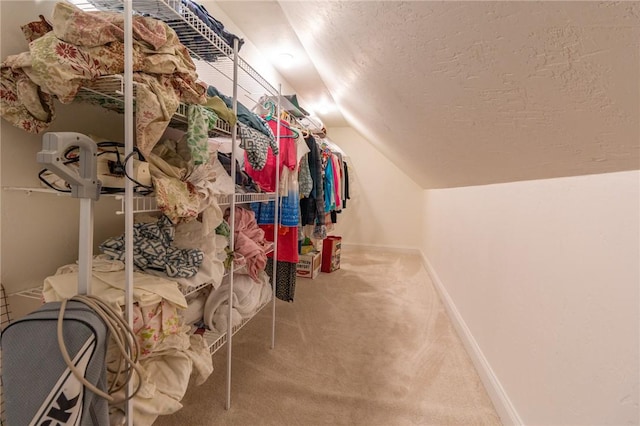 1010 Country Club Rd, Penn Twp Wml, PA 15644 - walk in closet with lofted ceiling and carpet floors
