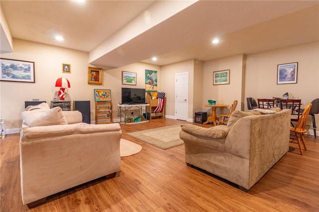 1010 Country Club Rd, Penn Twp Wml, PA 15644 - living room with recessed lighting and light wood-style flooring