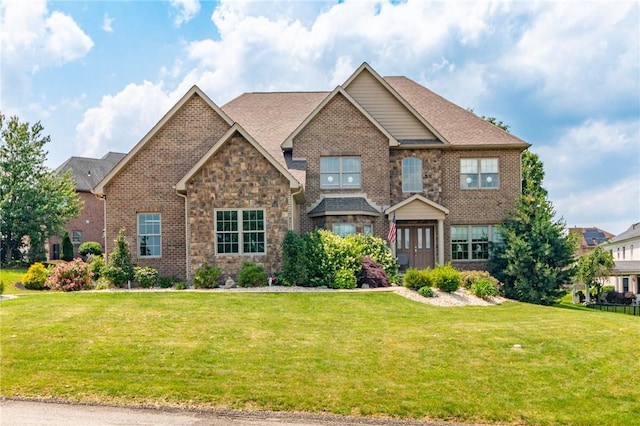 1010 Country Club Rd, Penn Twp Wml, PA 15644 - craftsman inspired home with a front yard and brick siding