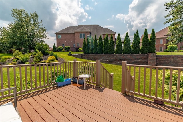 1010 Country Club Rd, Penn Twp Wml, PA 15644 - wooden terrace with a yard