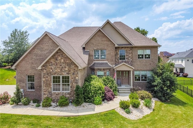 1010 Country Club Rd, Penn Twp, PA 15644 - craftsman inspired home with brick siding and stone siding