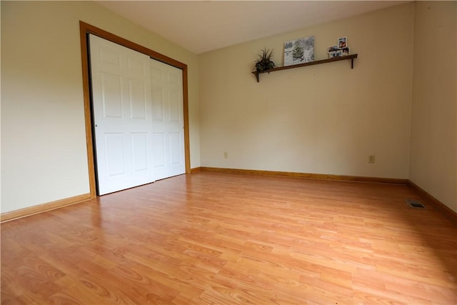 158 Snowdrift Rd, Nottingham, PA 15330 - unfurnished bedroom with light wood finished floors and a closet