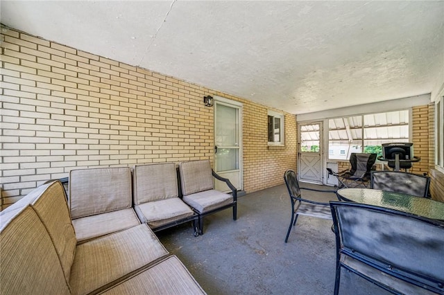1324 Maple Ave, Verona, PA 15147 - sunroom / solarium featuring outdoor lounge area