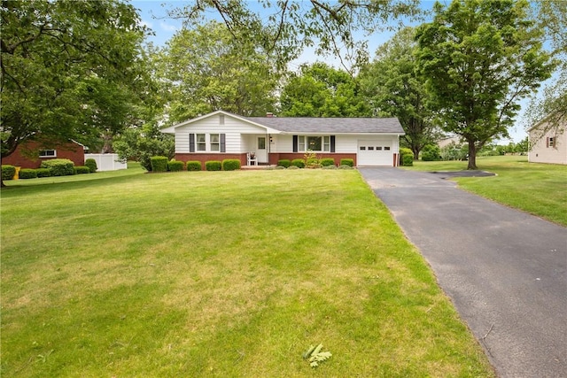 2345 Stoystown Rd, Somerset Twp, PA 15541 - view of front of house featuring an attached garage, driveway, and a front yard