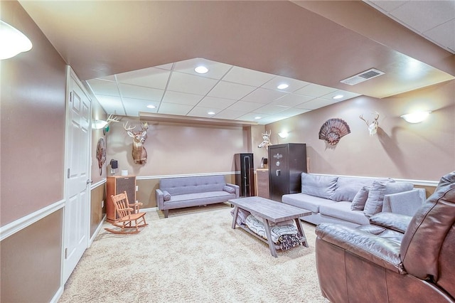 400 Chapel, Cranberry Twp, PA 16066 - carpeted living area with recessed lighting
