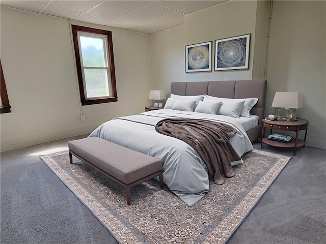 778 Millers Run Rd, Mcdonald Nwa, PA 15057 - bedroom featuring carpet flooring and a drop ceiling