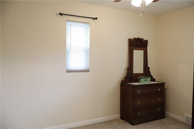 1006 Grandview Ave, Ross Twp, PA 15237 - bedroom with light carpet and ceiling fan