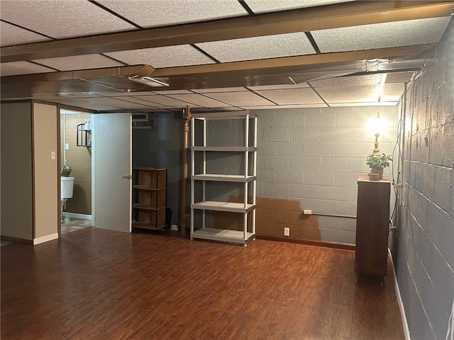 1006 Grandview Ave, Ross Twp, PA 15237 - finished below grade area with wood finished floors