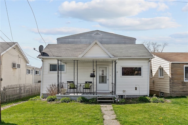 205 Cottage St, Neville Twp, PA 15225 - view of front of home featuring a porch and an AC wall unit