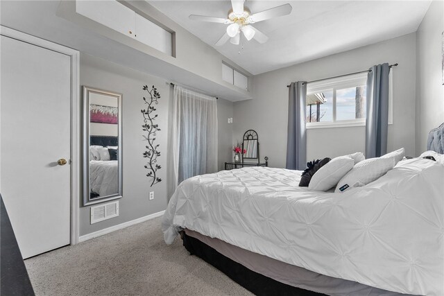 205 Cottage St, Neville Twp, PA 15225 - bedroom with carpet and ceiling fan