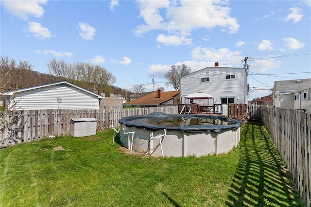 205 Cottage St, Neville Twp, PA 15225 - back of house with a gazebo and a fenced backyard