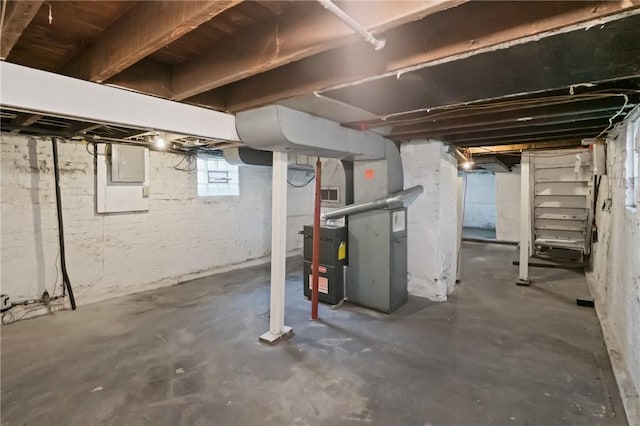 1723 Kimball Ave, Arnold, PA 15068 - below grade area with electric panel and heating unit