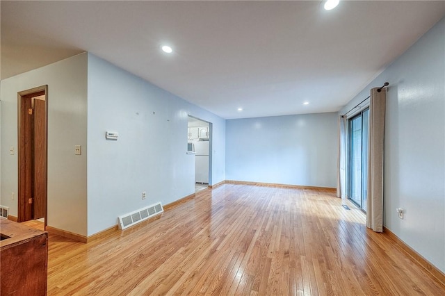413 Allenberry Dr, Ross Twp, PA 15237 - unfurnished room with light wood-style flooring and recessed lighting