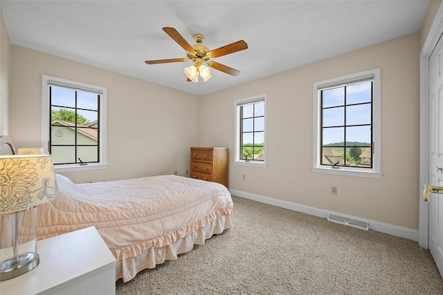 110 Northgate, West Mifflin, PA 15122 - carpeted bedroom featuring baseboards and a ceiling fan