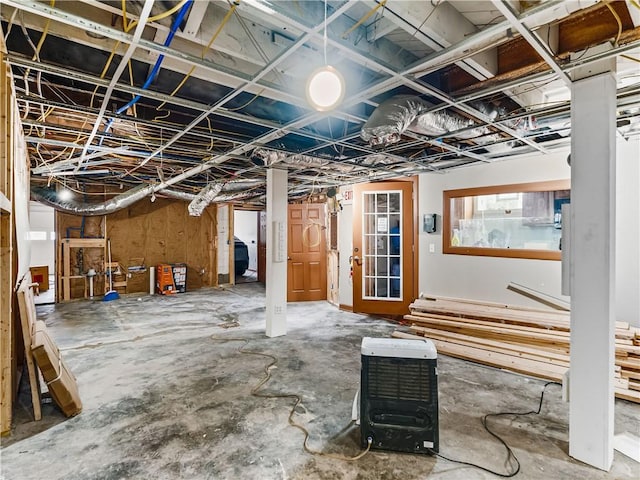 1556 Island Ave, Stowe Twp, PA 15136 - misc room with concrete floors