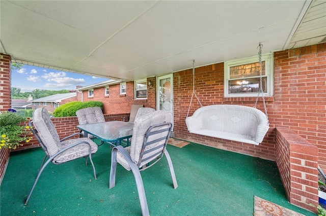 23 Corbett Ave, Hempfield Twp Wml, PA 15642 - view of patio / terrace featuring outdoor dining space