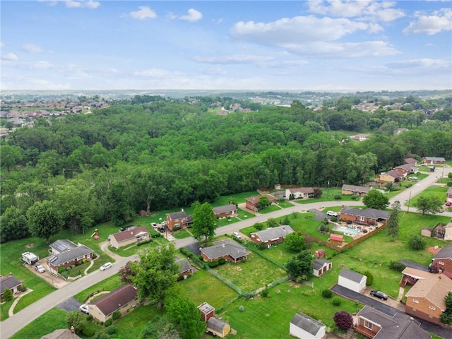 23 Corbett Ave, Hempfield Twp Wml, PA 15642 - aerial overview of property's location featuring nearby suburban area and a heavily wooded area