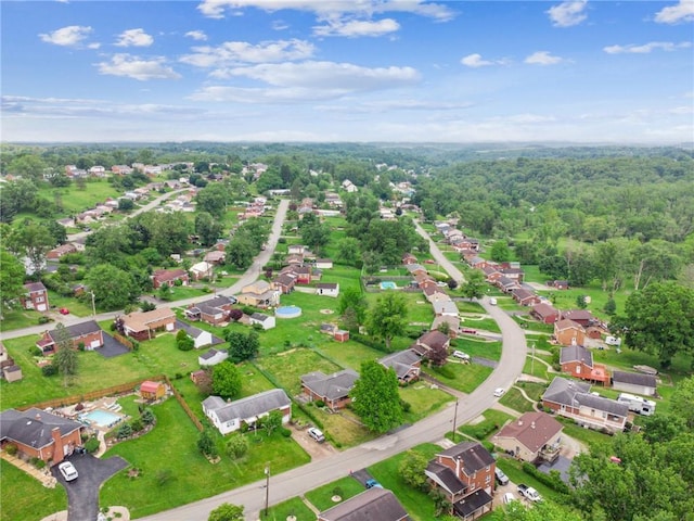 23 Corbett Ave, Hempfield Twp Wml, PA 15642 - aerial perspective of suburban area with a heavily wooded area