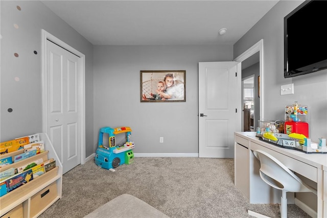 226 Stevens Ct, South Strabane, PA 15301 - game room with carpet floors and baseboards