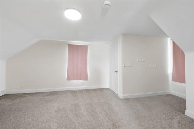 1431 Monastery Dr, Latrobe, PA 15650 - additional living space with lofted ceiling and carpet
